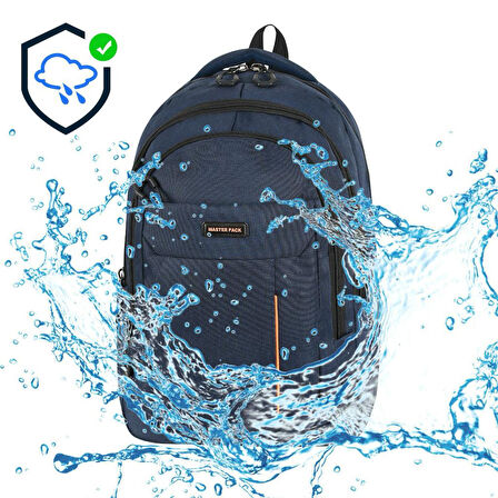 Unisex Okul Sırt Çantası Lise-Ortaokul Sırt Çantası 47*30 Cm Kalın Su İtici Kumaş 