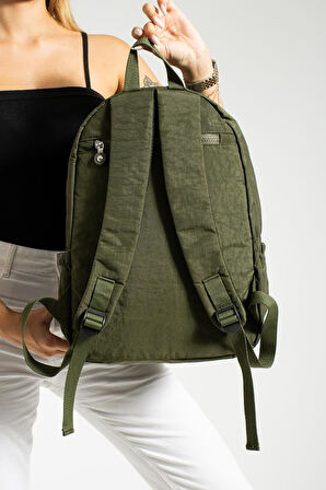 Unisex Okul Çantası Su İtici Hafif Klinkır Kumaş Günlük Sırt Çantası 40*30 Cm Lise Ortaokul Çantası