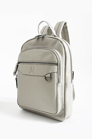 Unisex Sırt Çantası 38*24 Cm Suni Deri Laptop Bölmeli Business Evrak Çantası Mega Bag