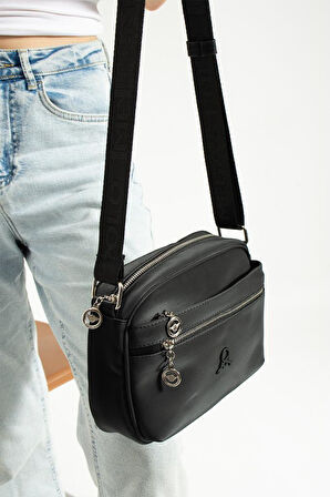 Kadın Postacı Çanta 23*18 Cm Çapraz Askılı Omuz Çantası Mega Bag Günlük Kullanıma Uygun