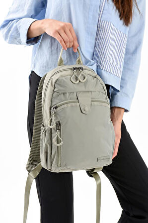 Unisex Sırt Çantası Paraşüt Kumaş Hafif Çok Cepli Yağmur İtici Kumaş 32*22 Cm 571 Collection