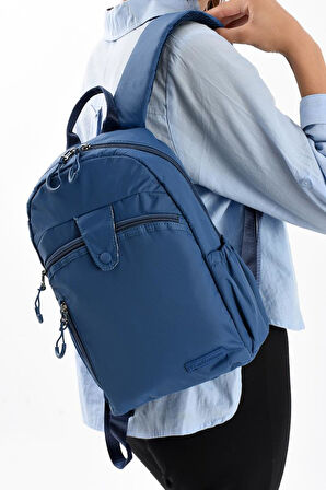 Unisex Sırt Çantası Paraşüt Kumaş Hafif Çok Cepli Yağmur İtici Kumaş 32*22 Cm 571 Collection