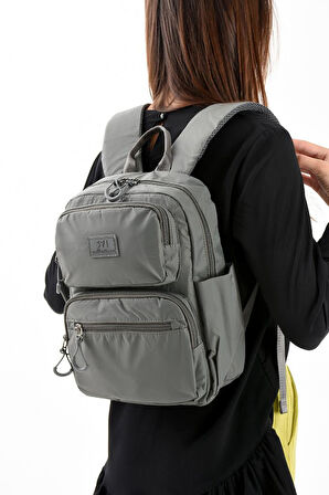 Unisex Sırt Çantası Paraşüt Kumaş Hafif Çok Cepli Yağmur İtici Kumaş 34*24 Cm 571 Collection