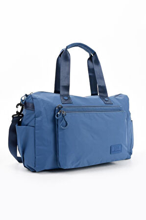 Unisex Kabin Boy Çapraz Askılı Omuz Çantası Seyehat Spor Çantası Hafif Paraşüt Kumaş 43*35 Cm