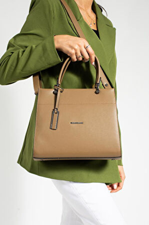 Kadın Omuz Çantası 30*25 Cm Kutu Model Çapraz Askılı Postacı Çanta Mega Çanta Business Kol Çantası