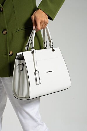 Kadın Omuz Çantası 30*25 Cm Kutu Model Çapraz Askılı Postacı Çanta Mega Çanta Business Kol Çantası