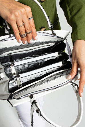 Kadın Omuz Çantası 30*25 Cm Kutu Model Çapraz Askılı Postacı Çanta Mega Çanta Business Kol Çantası