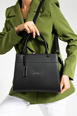 Kadın Omuz Çantası 30*25 Cm Kutu Model Çapraz Askılı Postacı Çanta Mega Çanta Business Kol Çantası