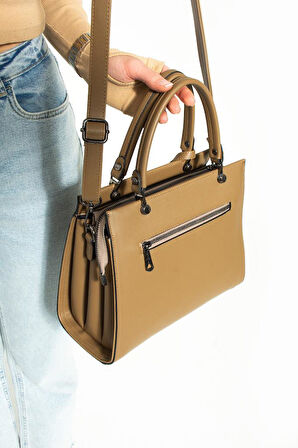  Business Kol Çantası Kadın Omuz Çantası 30*25 Cm Kutu Model Çapraz Askılı Postacı Çanta Mega Çanta