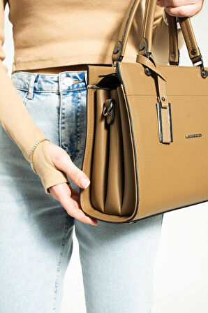  Business Kol Çantası Kadın Omuz Çantası 30*25 Cm Kutu Model Çapraz Askılı Postacı Çanta Mega Çanta