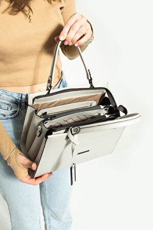  Business Kol Çantası Kadın Omuz Çantası 30*25 Cm Kutu Model Çapraz Askılı Postacı Çanta Mega Çanta