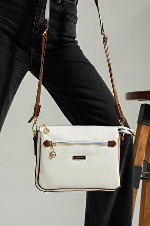 Kadın Postacı Çanta 27*20 Cm Çapraz Askılı Omuz Çantası Suni Deri Ayarlanabilir Askı