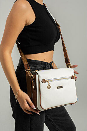 Kadın Postacı Çanta 27*20 Cm Çapraz Askılı Omuz Çantası Suni Deri Ayarlanabilir Askı