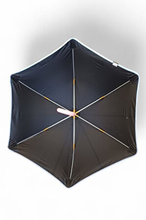 Kız Çocuk Baston Şemsiye Reflektörlü Karakter Desenli Boyu 70 Cm Çapı 80 Cm 6 Telli İsim Etiketli