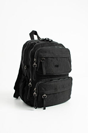 Kadın Sırt Çantası Ultra Hafif Poliamid Kumaş Su Geçirmez Çok Cepli Günlük Sırt Çantası 35*25 Cm 