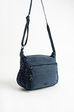 Kadın Postacı Çanta 26*21 Cm Hafif Poliamid Su İtici Yumuşak Kumaş Çapraz Askılı Omuz Çantası