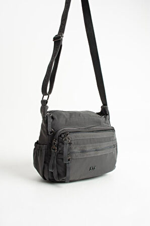 Kadın Postacı Çanta 26*21 Cm Hafif Poliamid Su İtici Yumuşak Kumaş Çapraz Askılı Omuz Çantası