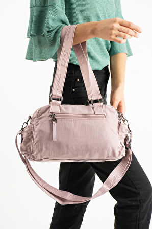 Kadın Omuz Çantası Çapraz Askılı Postacı Kadın Çantası 21*31 Cm Poliamid Hafif Kumaş Kol Çantası