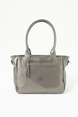 Suni Deri Kadın Omuz Çantası 35*28 Cm Çapraz Askılı Postacı Çanta Çok Cepli Vegan Deri Kol Çantası