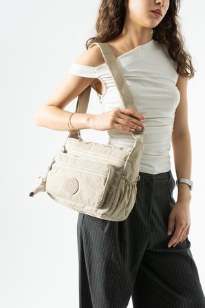 Klinkır Hafif Yağmur Geçirmez Kadın Postacı Çanta Çok Cepli 30*20 Cm Omuz Çantası 571 Collection