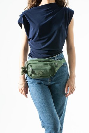Unisex Bel Çantası Free Bag Klinkır Kumaş Hafif Yağmur Geçirmez Kumaş Çok Cepli 571 Collection