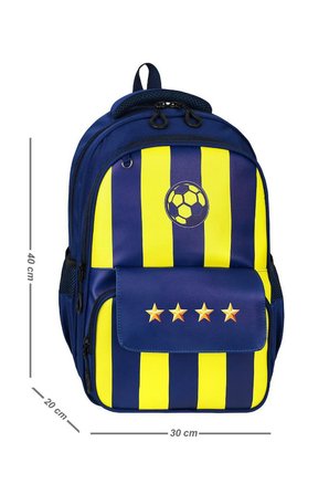 3'lü Takım İlkokul Çantası 40*30 Cm Beslenme Çantası Kalem Kutusu Ortopedik Taraftar Okul Çantası