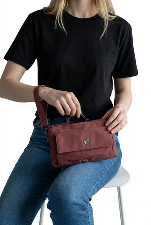 Paraşüt Kumaş Mini Çapraz Askılı Kadın Çanta Yağmur Geçirmez El Askılı Çanta 20*12 Cm Telefonluk