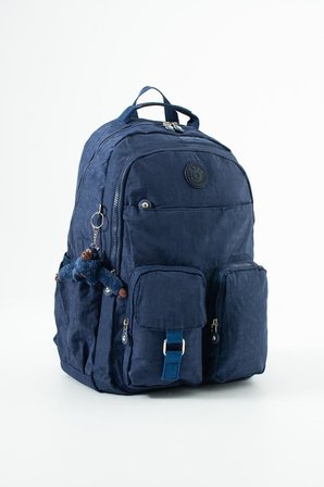 Unisex Klinkır Okul Çantası Lise Ortaokul Üniversite Sırt Çantası 45*30 Cm Hafif Kumaş Çok Cepli 