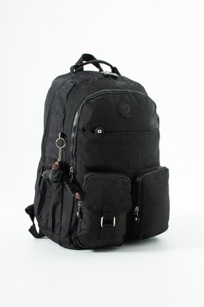 Unisex Klinkır Okul Çantası Lise Ortaokul Üniversite Sırt Çantası 45*30 Cm Hafif Kumaş Çok Cepli 