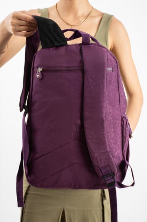 Unisex Okul Çantası Lise Ortaokul Üniversite Klinkır Sırt Çantası 43*30 Cm Hafif Kumaş Çok Cepli 2F