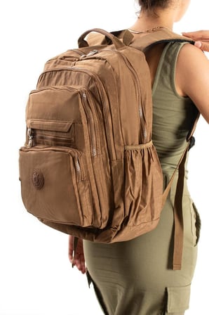 Unisex Okul Çantası Lise Ortaokul Üniversite Klinkır Sırt Çantası 43*30 Cm Hafif Kumaş Çok Cepli 2F