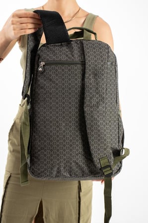 Unisex Okul Çantası Lise Ortaokul Üniversite Klinkır Sırt Çantası 43*30 Cm Hafif Kumaş Çok Cepli 2F