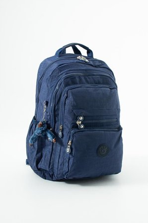 Unisex Okul Çantası Lise Ortaokul Üniversite Sırt Çantası 43*30 Cm Hafif Klinkır Kumaş Çok Cepli