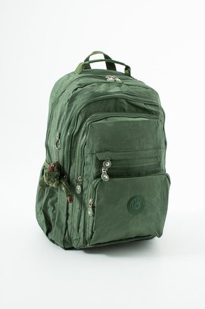 Unisex Okul Çantası Lise Ortaokul Üniversite Sırt Çantası 43*30 Cm Hafif Klinkır Kumaş Çok Cepli