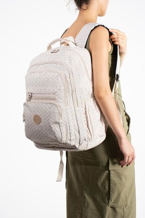 Unisex Okul Çantası Lise Ortaokul Üniversite Sırt Çantası 43*30 Cm Hafif Klinkır Kumaş Çok Cepli