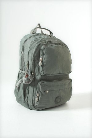 Unisex Okul Çantası Lise Ortaokul Üniversite Sırt Çantası 43*30 Cm Klinkır Hafif Kumaş Çok Cepli 2H