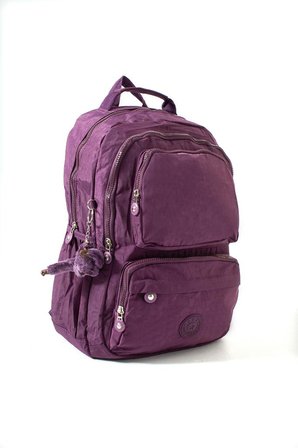 Unisex Okul Çantası Lise Ortaokul Üniversite Sırt Çantası 43*30 Cm Klinkır Hafif Kumaş Çok Cepli 2H