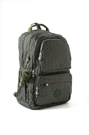 Unisex Okul Çantası Lise Ortaokul Üniversite Sırt Çantası 43*30 Cm Klinkır Hafif Kumaş Çok Cepli 2H