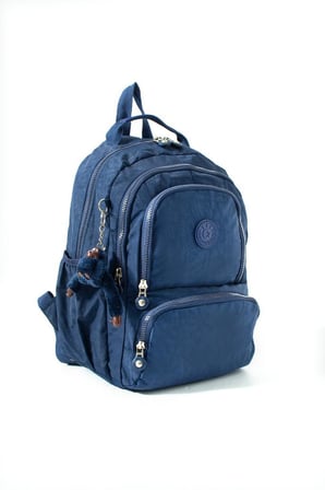 Unisex Okul Çantası Lise Ortaokul Üniversite Sırt Çantası 40*30 Cm Hafif Klinkır Kumaş Çok Cepli 4H