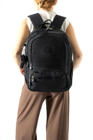 Ortaokul Lise Üniversite Okul Sırt Çantası Unisex 40*30 Cm Su İtici Hafif Klinkır Kumaş Çok Cepli 3M