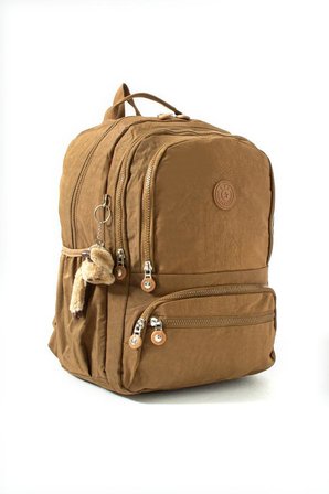 Ortaokul Lise Üniversite Okul Sırt Çantası Unisex 40*30 Cm Su İtici Hafif Klinkır Kumaş Çok Cepli 3M