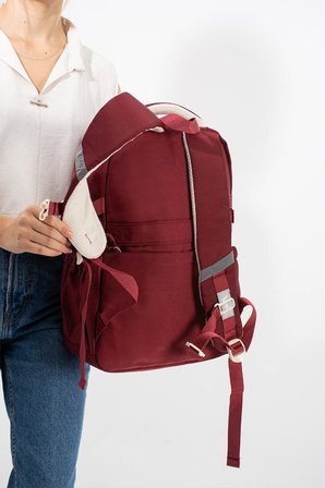 Ventis Unisex Okul Çantası Lise Ortaokul Sırt Çantası 43*30 Cm Su Geçirmez Kumaş Çok Cepli Vnt1-B