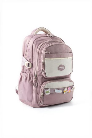 Ventis Unisex Okul Çantası Lise Ortaokul Sırt Çantası 43*30 Cm Su Geçirmez Kumaş Çok Cepli Vnt1-B