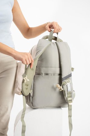 Ventis Unisex Okul Çantası Lise Ortaokul 2'li Set Kalemlikli Sırt Çantası 43*30 Cm Çok Cepli Vnt1-D