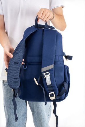 Ventis Unisex Okul Çantası Lise Ortaokul 2'li Set Kalemlikli Sırt Çantası 43*30 Cm Çok Cepli Vnt1-D