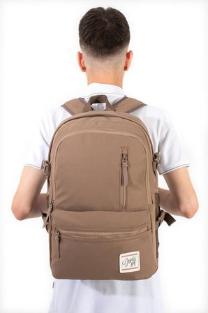 Ventis Unisex Okul Çantası Lise Ortaokul Sırt Çantası 43*30 Cm Ortopedik Sırt Çok Cepli Vnt3-C