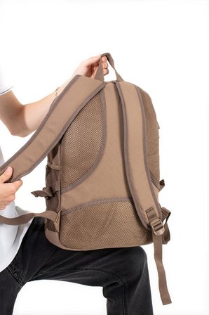Ventis Unisex Okul Çantası Lise Ortaokul Sırt Çantası 43*30 Cm Ortopedik Sırt Çok Cepli Vnt3-C