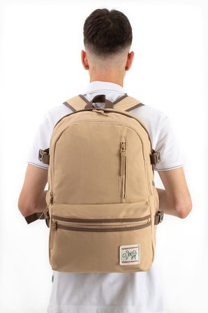 Ventis Unisex Okul Çantası Lise Ortaokul Sırt Çantası 43*30 Cm Ortopedik Sırt Çok Cepli Vnt3-C