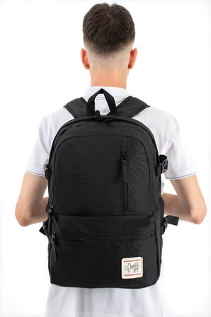 Ventis Unisex Okul Çantası Lise Ortaokul Sırt Çantası 43*30 Cm Ortopedik Sırt Çok Cepli Vnt3-C