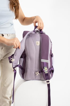 Ventis Unisex Okul Çantası Lise Ortaokul Maskotlu Sırt Çantası 43*30 Cm Çok Cepli Vnt5-H